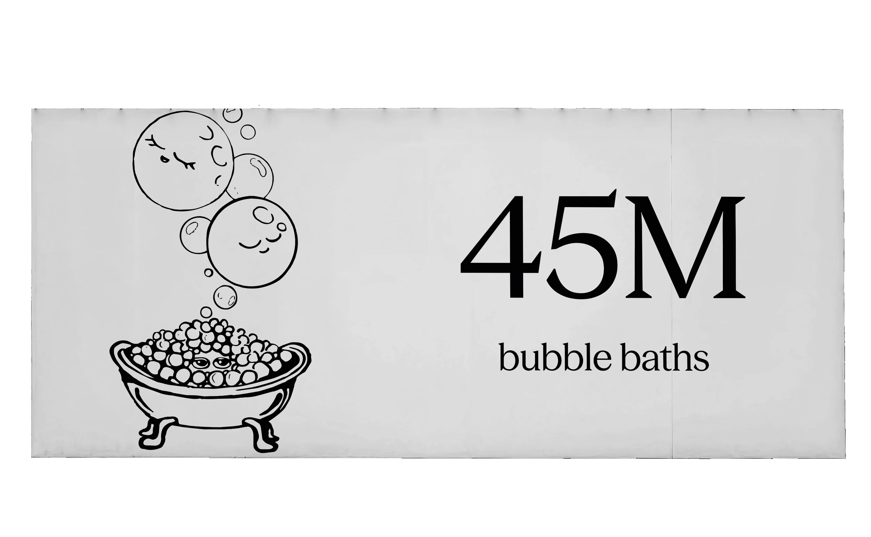 15,000,000 hours, measured in self-care rituals