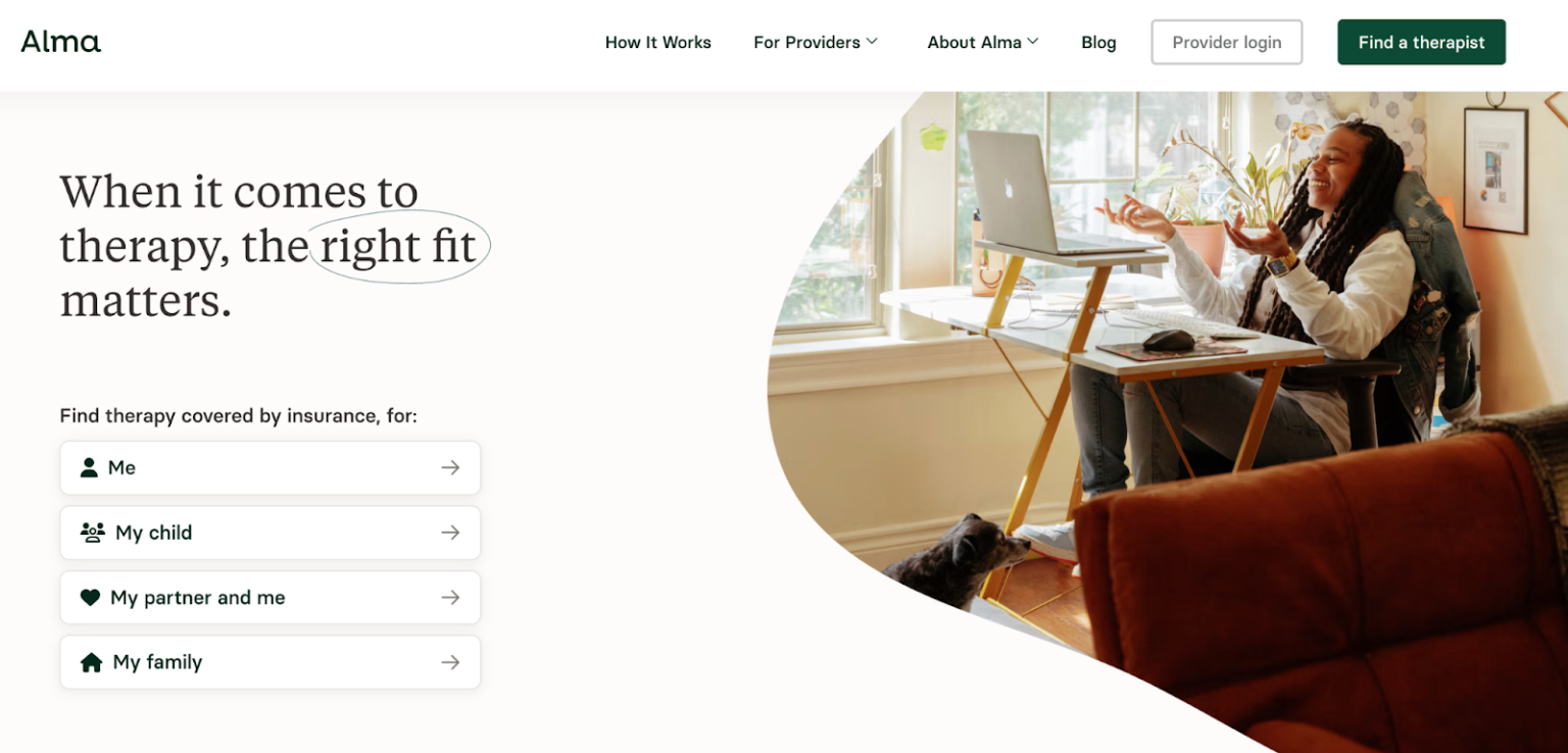 Grow Therapy vs. Alma: Which platform is best for you? - Grow Therapy